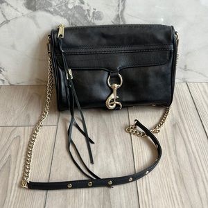 Rebecca Minkoff MAC Crossbody, black leather